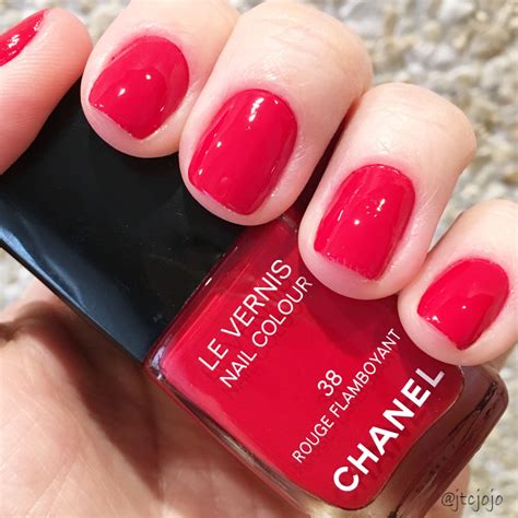 chanel rouge flamboyant nail polish|Chanel nail polish colors.